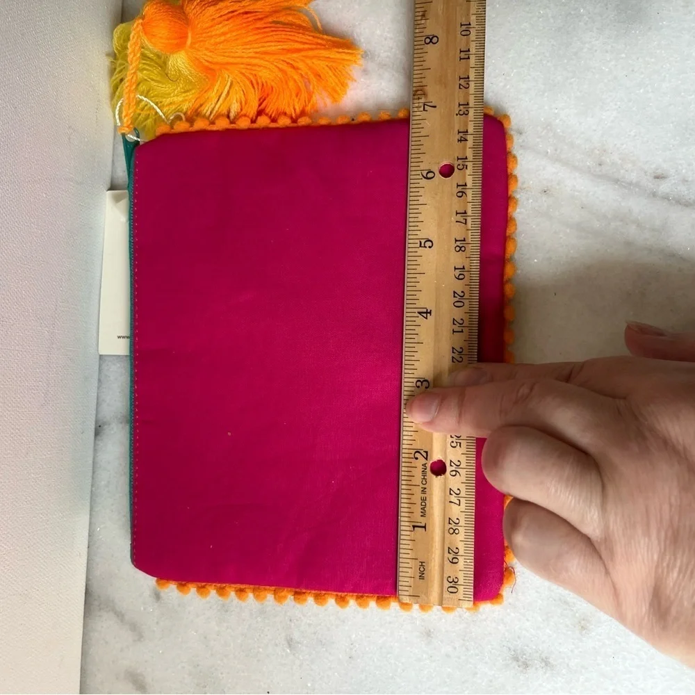 Seed Beaded Sunglasses Clutch Bag, beaded pouch,cosmetic bag